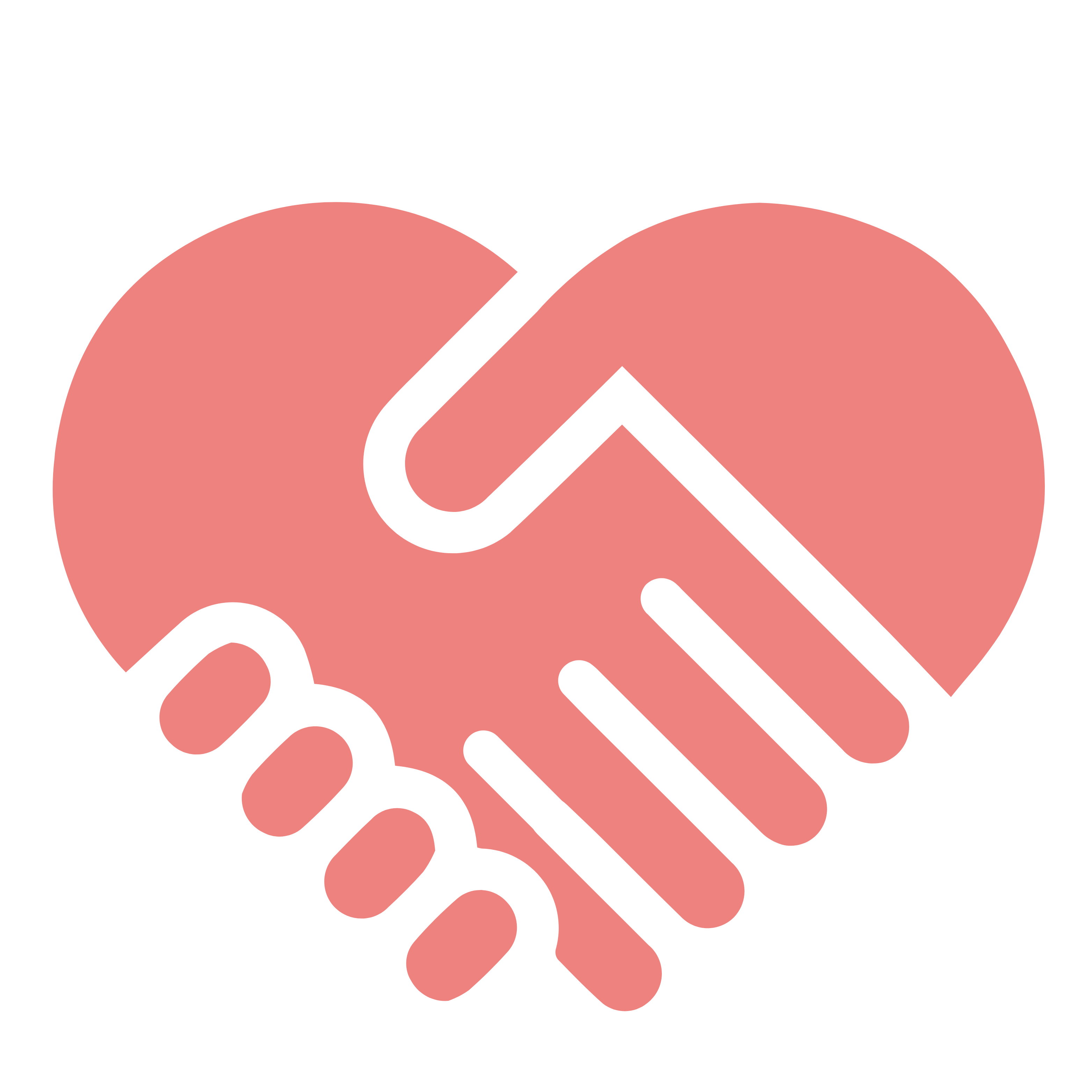 Handshake forming a heart shape symbolizing partnership and care.